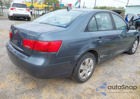 2009 Hyundai Sonata Gls z USA, uszkodzony, nr VIN 5NPET46C59H467520